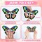 DIY Butterfly Activity Craft Kit for Kids, 16 Paper Butterflies and 13 Color Pens, Make Your Own Rubber Band Wind Up Butterfly Toy, Perfect for Party Games, School Activities, Surprise Cards